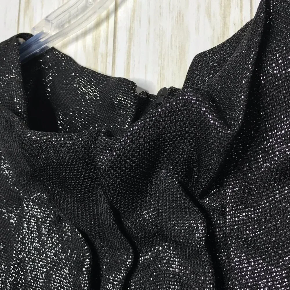 Vince. Sleeveless Shimmer Party Dress with Pockets - Picture 3 of 8